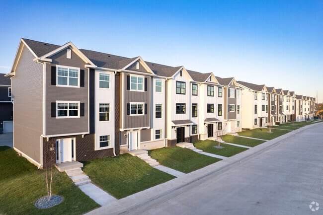 A stock image of a multifamily dwelling that would require commercial radon services.